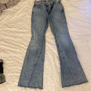 High waisted Flare Jeans